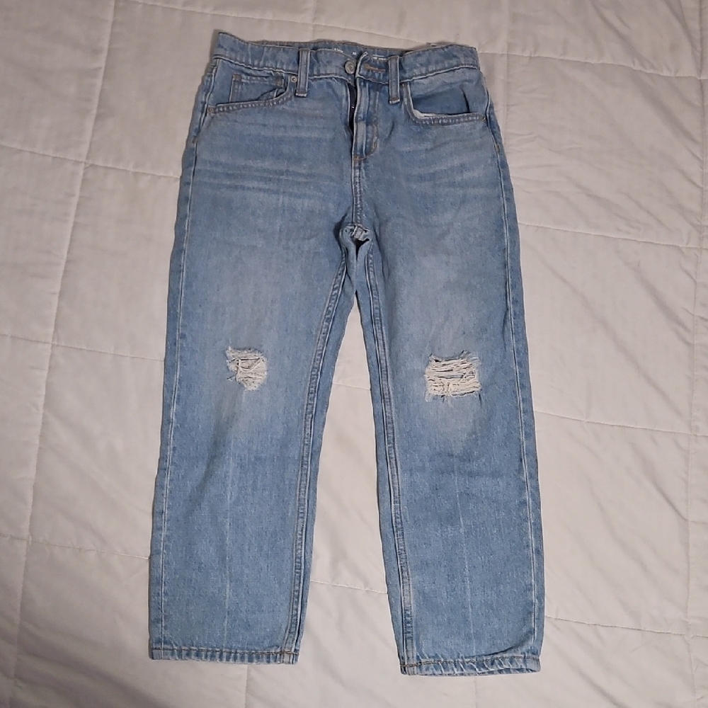 Light Blue Distressed Jeans